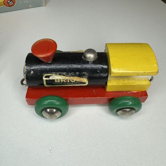 Vintage Brio #3134 Miniature Train Set W/ BOX! RARE Collectible - Picture 3 of 7